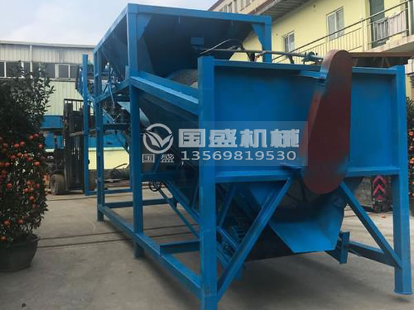 小型简易滚筒筛沙机 小型简易滚筒筛沙机