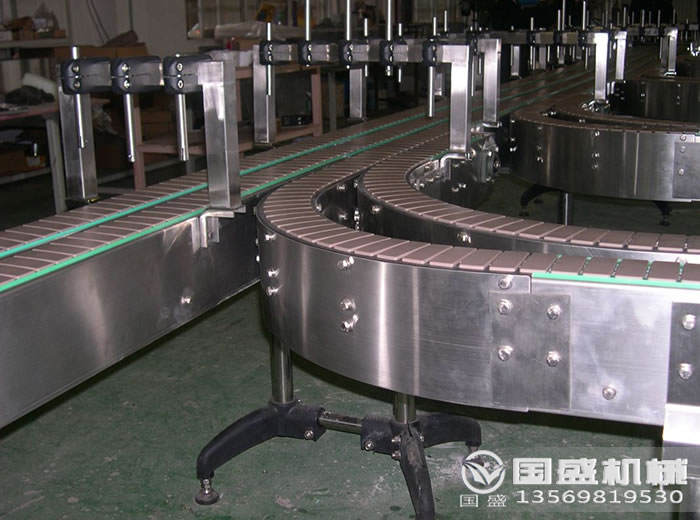 不锈钢链板式输送机 不锈钢链板式输送机