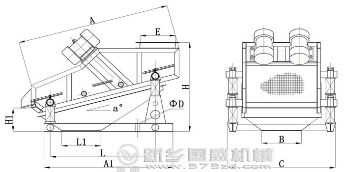 矿用振动筛厂家 矿用振动筛厂家